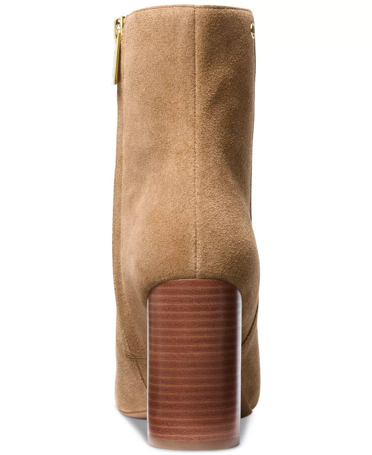 Women's Hazel Block Heel Booties Camel - 3