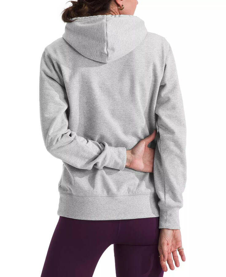 Women's Heritage Patch Logo Hoodie TNF Light Grey - 2