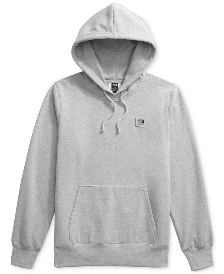 Women's Heritage Patch Logo Hoodie TNF Light Grey - 4