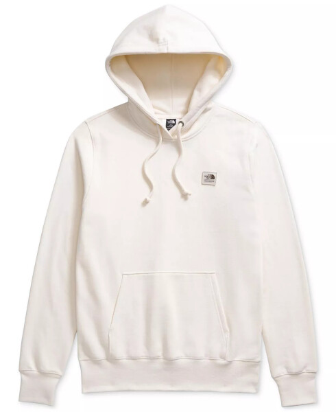 Women's Heritage Patch Logo Hoodie White Dune - 3