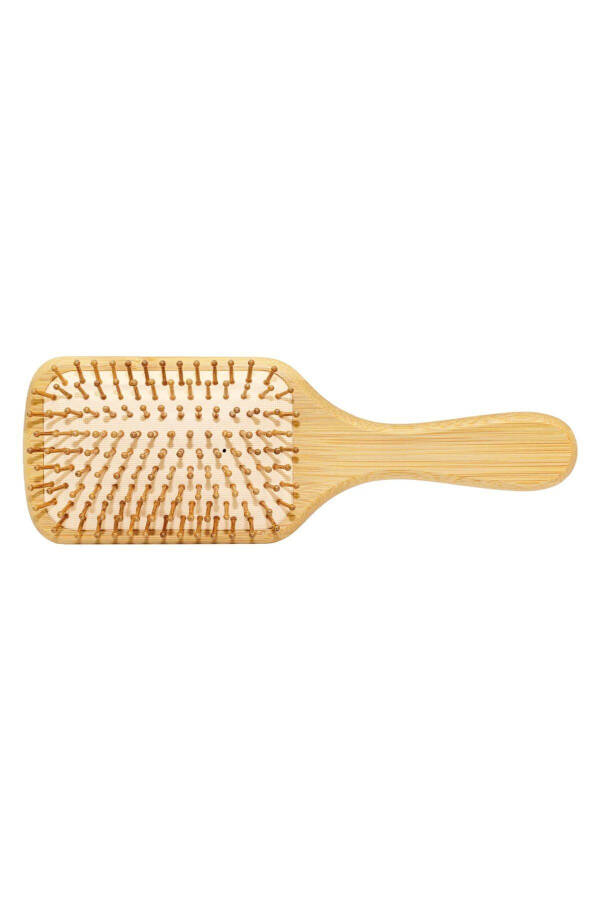 Women's High Quality Custom Designed Bamboo Acetate Hair Comb - 3