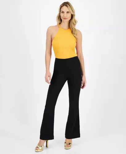 Women's High-Rise Flared-Leg Jeans, Created for Modazone - 1