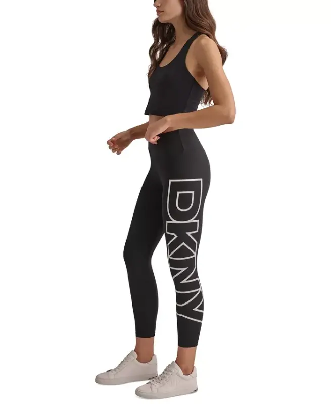 Women's High-Rise Logo Graphic 7/8 Leggings - 3