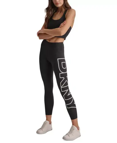 Women's High-Rise Logo Graphic 7/8 Leggings - 11