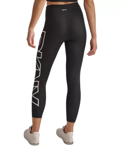 Women's High-Rise Logo Graphic 7/8 Leggings - DKNY SPORT (1)