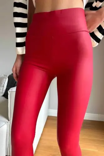 Women's High Waist Fleece Lined Opportunity Product Shaping Leggings - 1