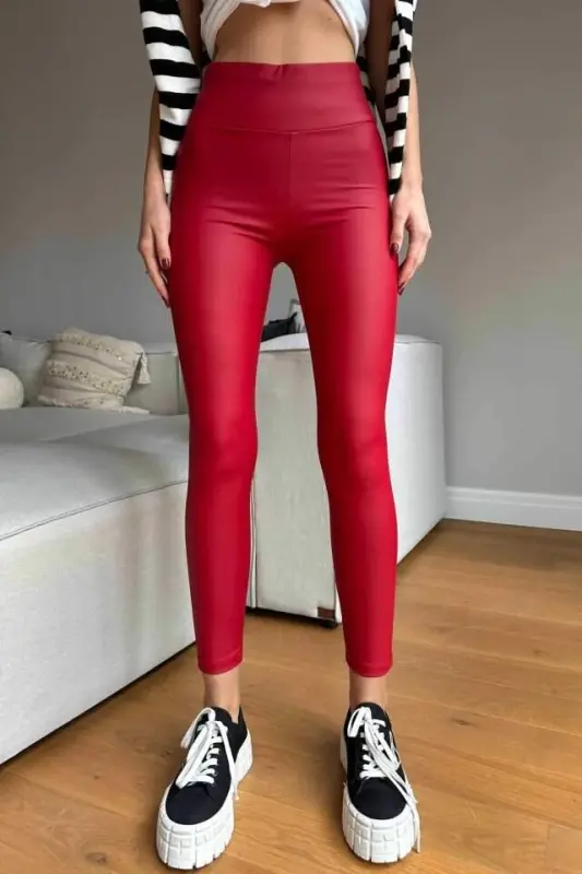 Women's High Waist Fleece Lined Opportunity Product Shaping Leggings - 2