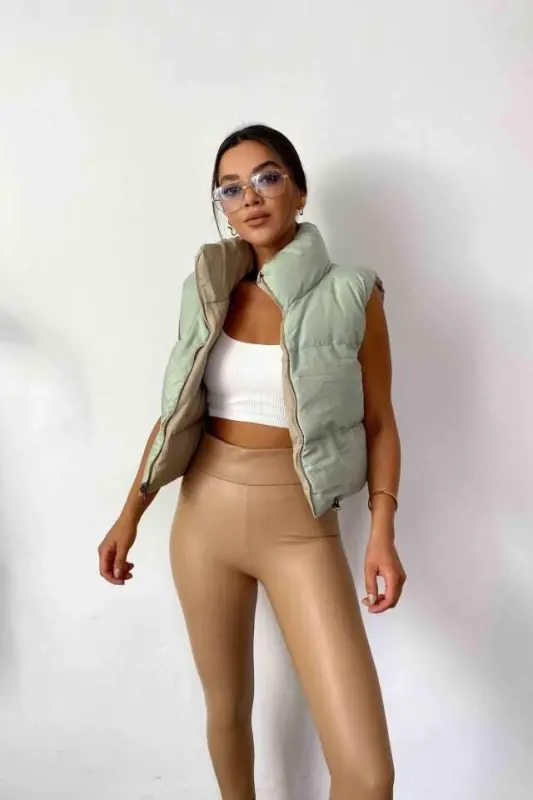 Women's High Waist Fleece Lined Opportunity Product Shaping Leggings - 6