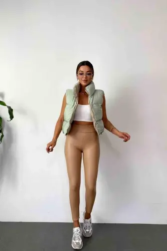 Women's High Waist Fleece Lined Opportunity Product Shaping Leggings - 8