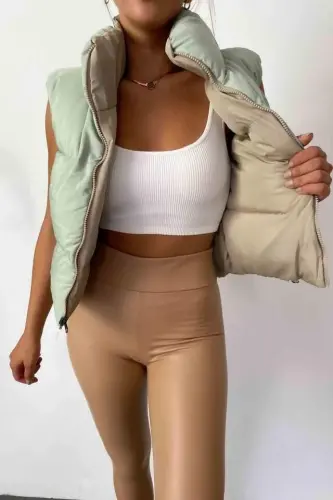 Women's High Waist Fleece Lined Opportunity Product Shaping Leggings - 2