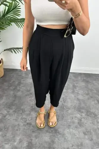 Women's High Waist Hürrem Pants - 4