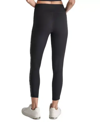 Women's High-Waist Logo Tape Leggings - DKNY (1)