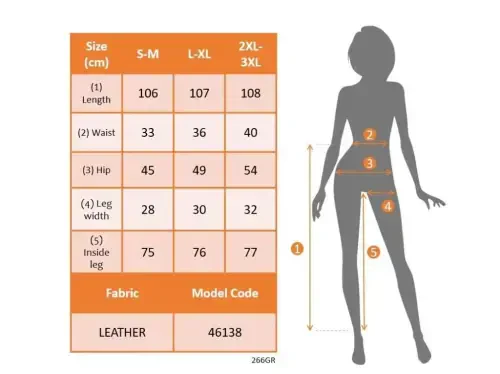 Women's High Waist Wide Leg Leather Pants - 4