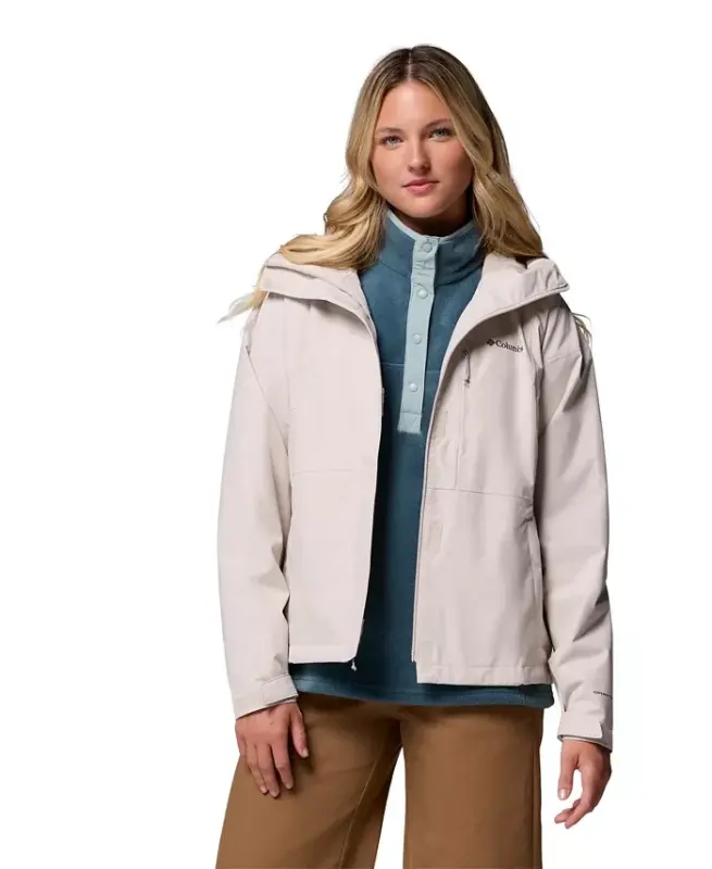 Women's Hikebound II Hooded Waterproof Jacket - Dark Stone - 3