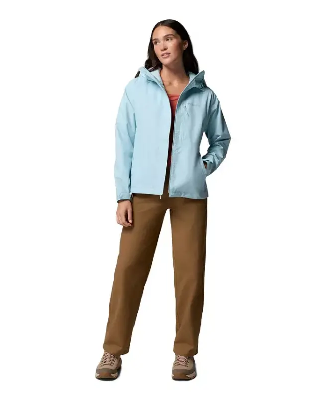 Women's Hikebound II Hooded Waterproof Jacket - Marine Light - 2