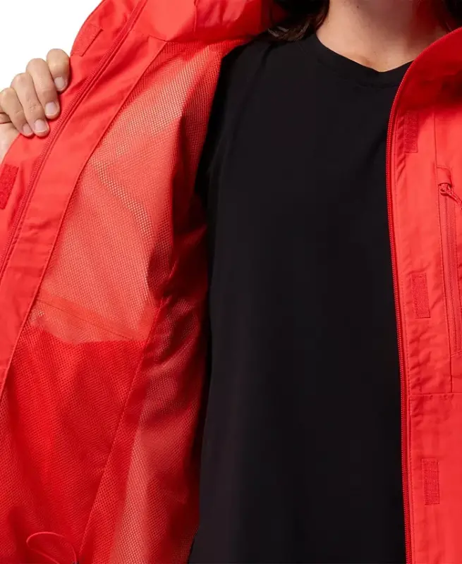 Women's Hikebound II Hooded Waterproof Jacket - Poppy Red - 8