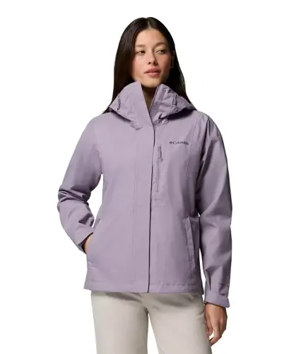 Women's Hikebound II Hooded Waterproof Jacket - Shale Purple 