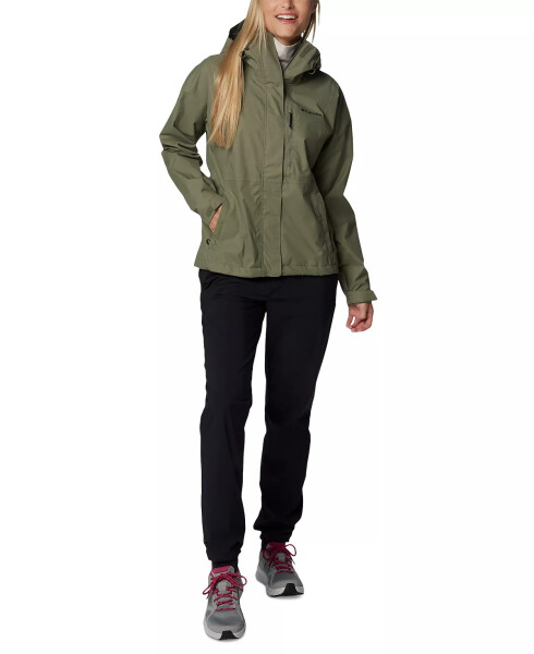 Women's Hikebound II Hooded Waterproof Jacket Stone Green - 5