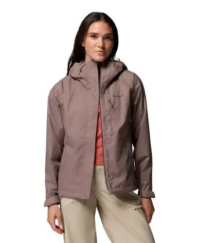 Women's Hikebound II kapüşonli suv o‘tkazmaydigan kurtka - Iron - 6