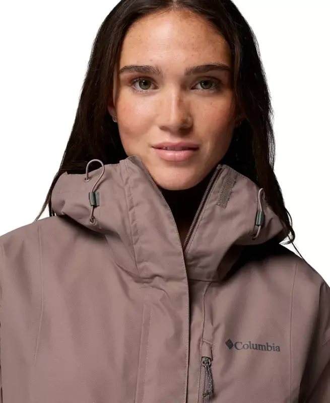Women's Hikebound II kapüşonli suv o‘tkazmaydigan kurtka - Iron - 8