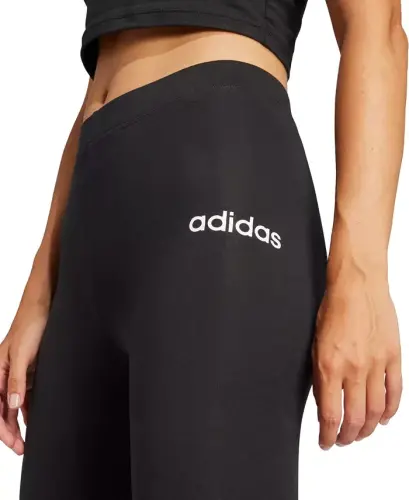 Women's Hip-Logo Full-Length Athletic Tights-Black/whit - 7