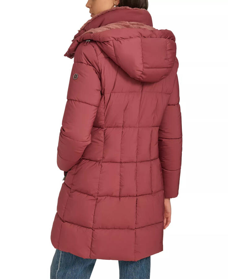 Women's Hooded Faux-Fur-Lined Midi Puffer Coat Sonoma - 2