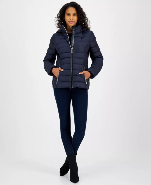 Women's Hooded Packable Down Puffer Coat, Created for Modazone Admiral - 1