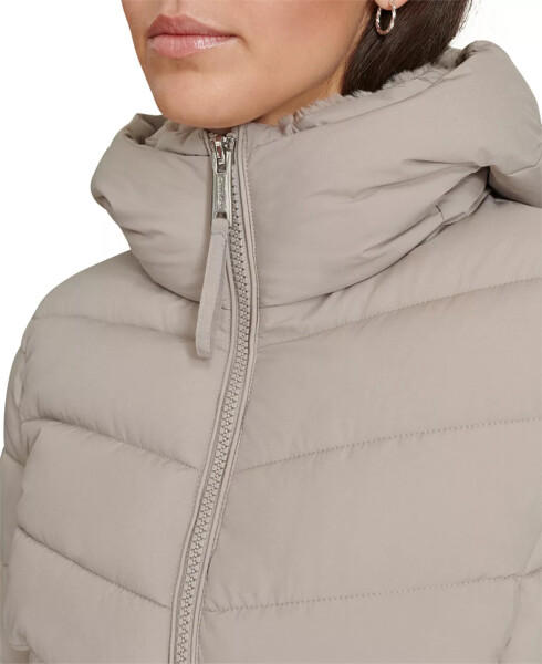 Women's Hooded Puffer Coat Atmosphere - 4