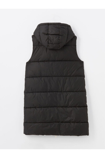 Women's Hooded Puffer Vest - 11