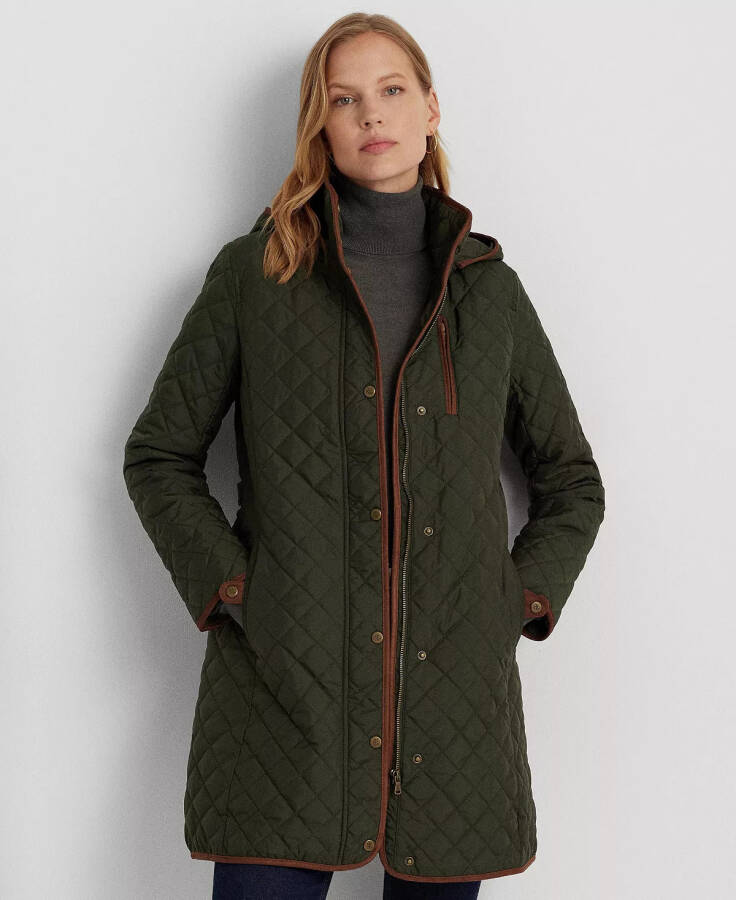 Women's Hooded Quilted Coat Litchfield - 1