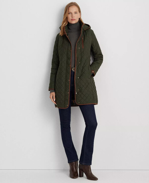 Women's Hooded Quilted Coat Litchfield - 5