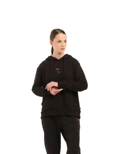 Women's Hoodie - BLACK - 7SABER (1)