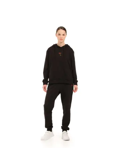 Women's Hoodie - ЧЕРНЫЙ - 7