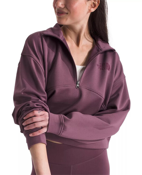 Women's Horizon Performance Fleece Top Midnight Mauve - 4