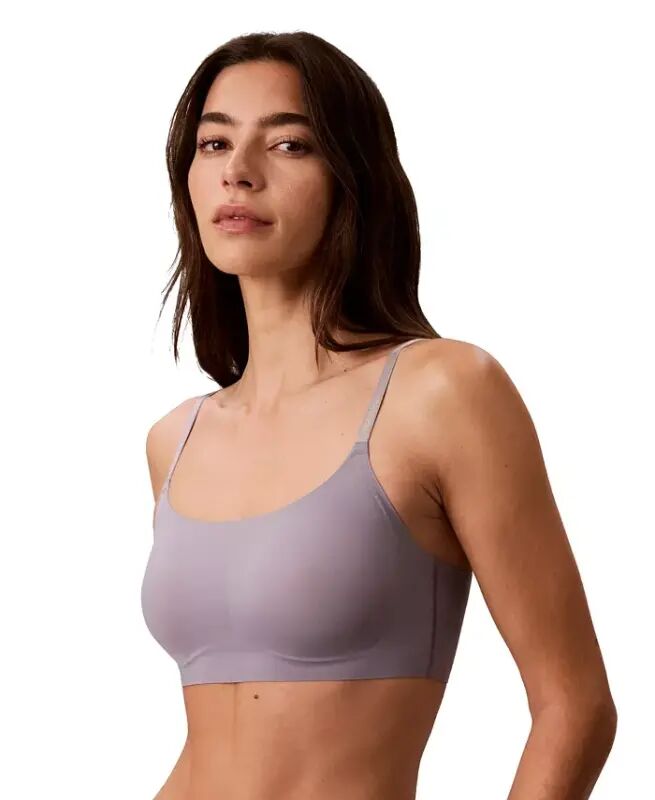 Women's Invisibles Comfort Lightly Lined Retro Bralette QF4783 - Quicksilver - 5