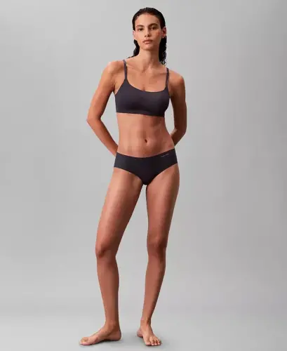 Women's Invisibles Comfort Lightly Lined Retro Bralette QF4783 - Speakeasy - CALVIN KLEIN (1)