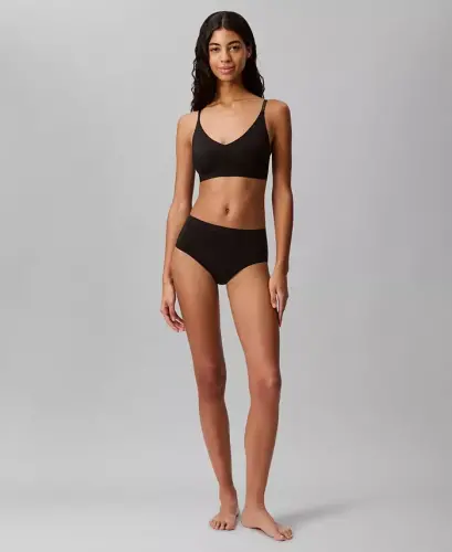 Women's Invisibles Comfort Lightly Lined Triangle Bralette QF5753 - 5