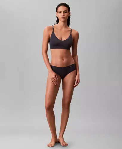 Women's Invisibles Comfort Lightly Lined Triangle Bralette QF5753 - Speakeasy - 4