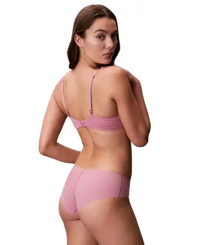 Women's Invisibles Hipster Underwear 3-Pack QD3559 - Black/ Cedar/ Soft Mauve - 4