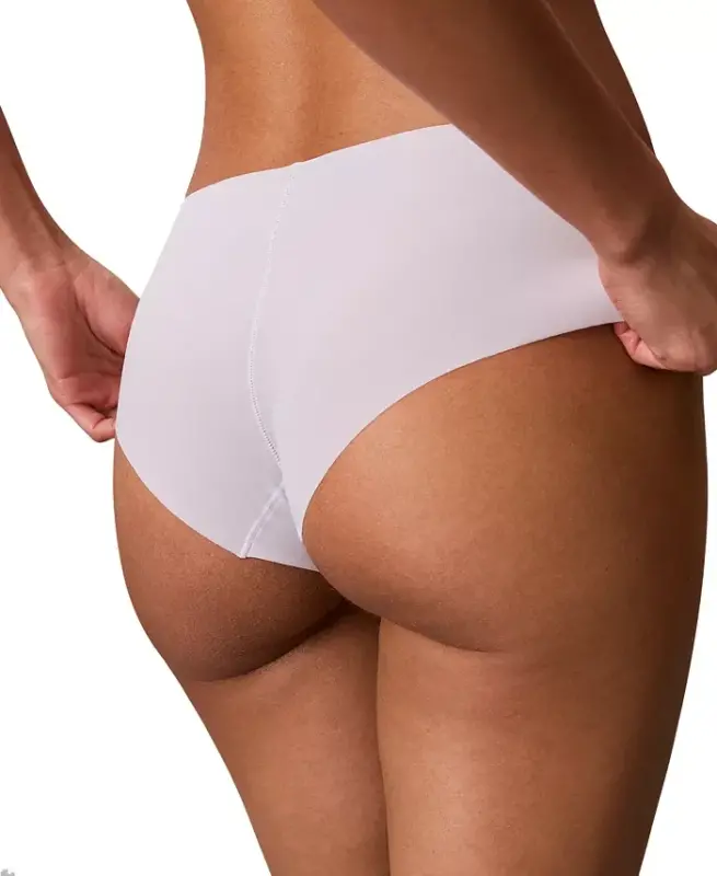 Women's Invisibles Hipster Underwear 3-Pack QD3559 - Black/botanical Brown /Frosty Lilac - 3