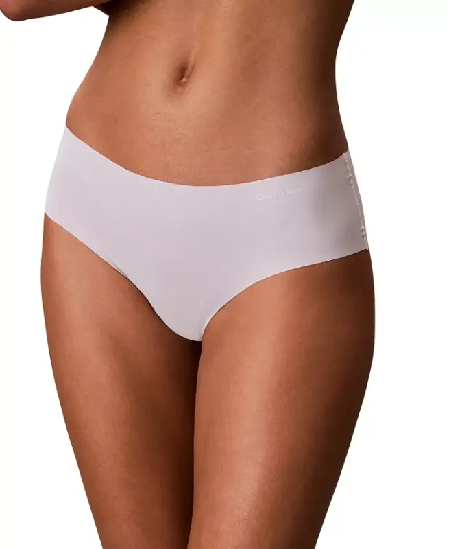 Women's Invisibles Hipster Underwear 3-Pack QD3559 - Black/botanical Brown /Frosty Lilac - 4
