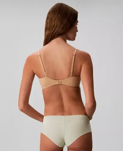 Women's Invisibles Hipster Underwear 3-Pack QD3559 - Shoreline/ Classic White/ Seafoam Wave - 5