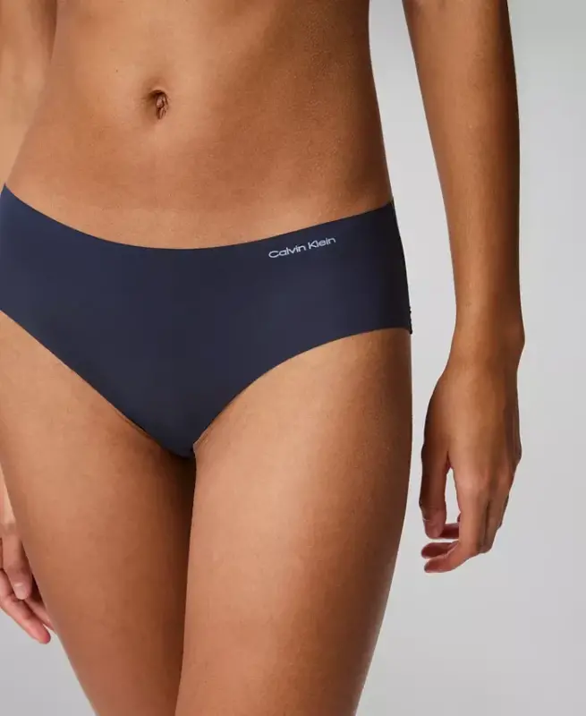 Women's Invisibles Microfiber Stretch Hipster Underwear D3429 - CALVIN KLEIN