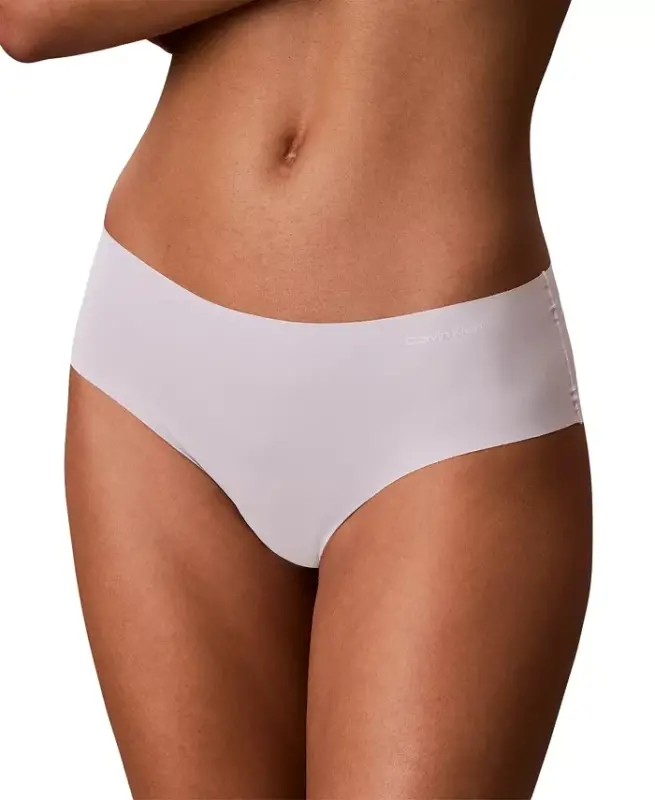 Women's Invisibles Microfiber Stretch Hipster Underwear-D3429 - Frosty Lilac - CALVIN KLEIN
