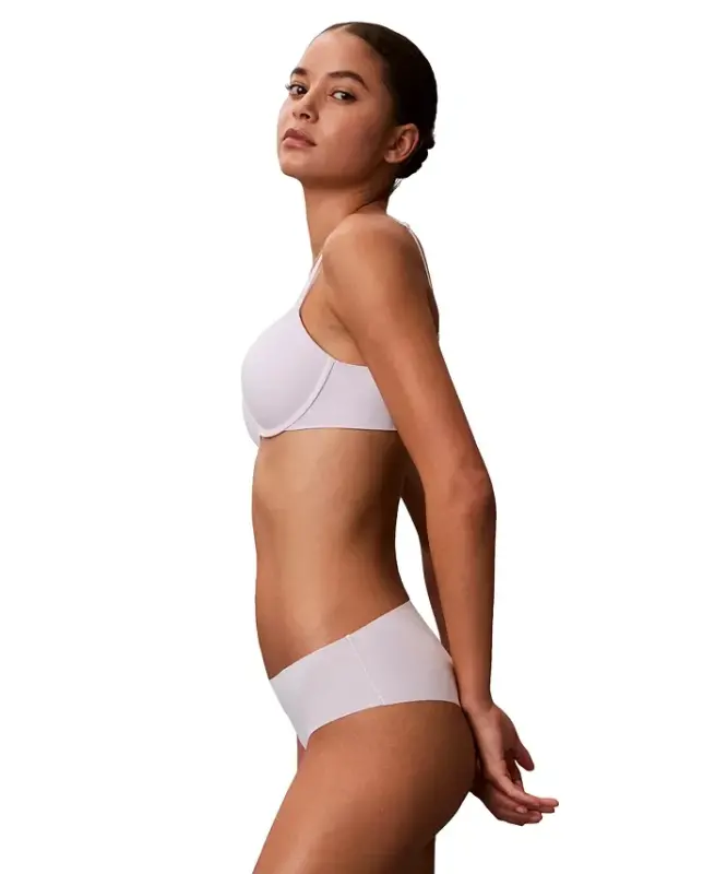 Women's Invisibles Microfiber Stretch Hipster Underwear-D3429 - Frosty Lilac - 4