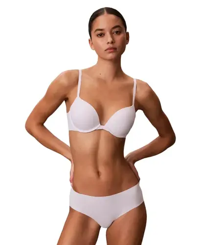 Women's Invisibles Microfiber Stretch Hipster Underwear-D3429 - Frosty Lilac - CALVIN KLEIN (1)