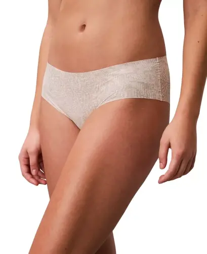 Women's Invisibles Microfiber Stretch Hipster Underwear-D3429 - Skin Tofu - 1