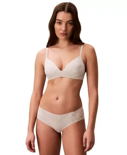 Women's Invisibles Microfiber Stretch Hipster Underwear-D3429 - Skin Tofu - 5