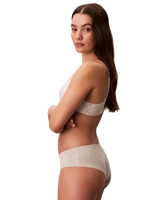 Women's Invisibles Microfiber Stretch Hipster Underwear-D3429 - Skin Tofu - 4