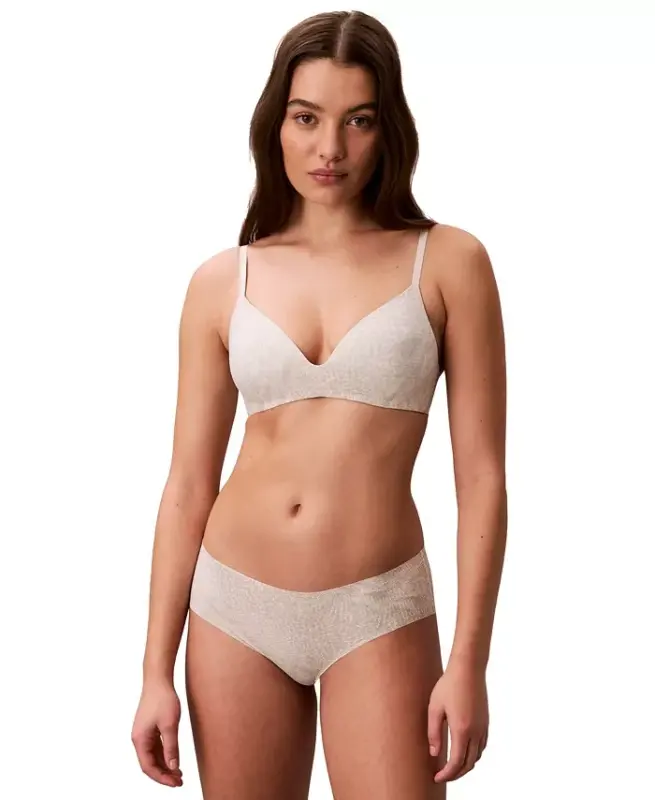 Women's Invisibles Microfiber Stretch Hipster Underwear-D3429 - Skin Tofu - 5